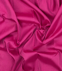 BubbleGum Pink Handloom Kanchipuram Silk Saree With Rising Border-KA14887