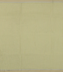 Lime Green Printed Art Dupion Saree With Contrast Border-BL5071