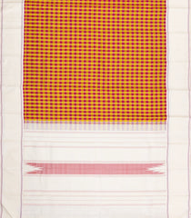 Multi Colour Handloom Korvai Kanchipuram Silk Saree With Checks-KA15922