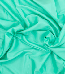 Turquoise Woven Mysore Silk Saree With Contrast Zari Border-MS3324