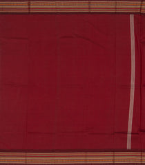 Baby Pink Handloom Silk Saree With Printed Bird Motifs & Contrast Border-PS0541
