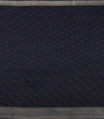 Maroon Printed Art Tussar Saree With Zari Border-BL5097