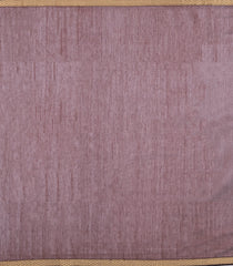 Brown Handloom Maheswari Silk Cotton Saree With Buttas & Zari Border-SC4863