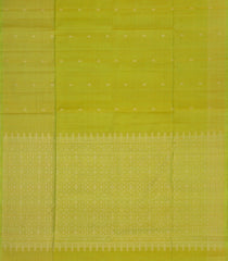 Light Green Handloom Soft Silk Saree With Floral Buttas-SO4698