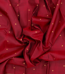 Crimson Handloom Soft Silk Saree With Buttas-SO4673