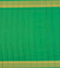 Purple Handloom Gadwal SICO Saree With Cotton Body & Silk Border-GA0322