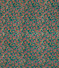 Aquamarine Woven Chirala Cotton Saree With Zari Stripes-CR1336