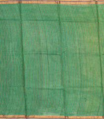 Light Peach Handloom Tussar Silk Saree With Kalamkari Printed Motifs-TU2766