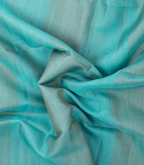 Sky Blue & Grey Woven Kora Soft Silk Saree With Stripes -SO4758