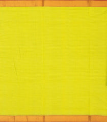 Neon Green Handloom Mangalagiri Cotton Saree With Contrast Border-MA0727