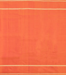 Peach Woven Pure Silk Saree With Zari Checks-EC2609