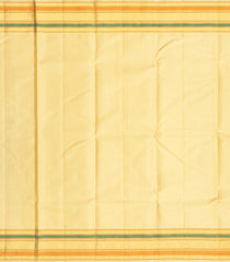 Red Handloom Korvai Kanchipuram Silk Saree With Buttas-KA12816