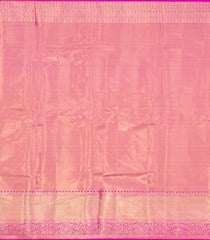 Pink Woven Tissue Silk Saree With Floral Zari Motifs-KA15560