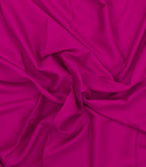 Hot Pink Woven Mysore Silk Saree With Contrast Border-MS3567