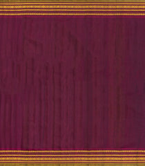 Blue Handloom Gadwal Silk Cotton Saree With Buttas-GA0417