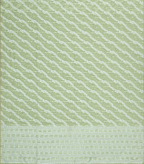 Light Green Woven Art Linen Saree With Floral Motifs-BL5662