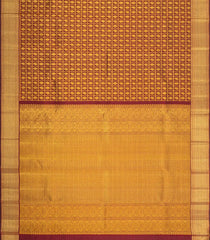 Light Green Handloom Kanchipuram Bridal Silk Saree With Zari Motifs-KA16273