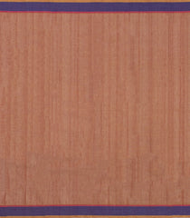 Rust Handloom Kanchi Cotton Saree With Buttas-KC1778