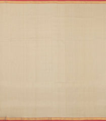 Taupe Handloom Uppada Silk Saree With Floral Motifs-UP0413