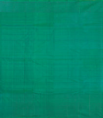 Blue Handloom Korvai Kanchipuram Silk Saree With Zari Checks & Buttas-KA16785