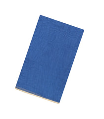 Blue Printed Synthetic Linen Saree With Contrast Pallu-SY0327
