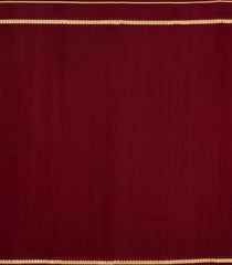 Maroon Woven Mysore Silk Saree With Zari Border-MS3629