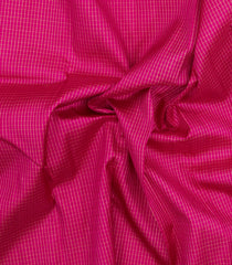 Pink Handloom Kanchipuram Silk Saree With Zari Checks-KA15692