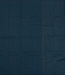 Navy Blue Woven Rasipuram Cotton Sari With Stripes-RA2631