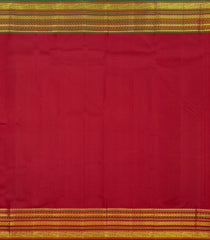 Mint Green Handloom Korvai Kanchipuram Silk Saree With Zari Buttas-KA16688