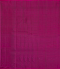 Oil Mustard & Magenta Handloom Kanchipuram Silk Saree With Buttas-KA14241