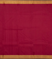 Crimson Handloom Kanchipuram Silk Saree With Zari Checks-KA14455