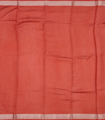 Crimson Woven Pure Organza Silk Saree With Printed Motifs-PS0593