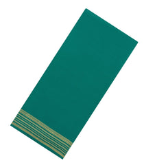 Aquamarine Woven Mysore Silk Saree With Pure Zari Border-MS3253
