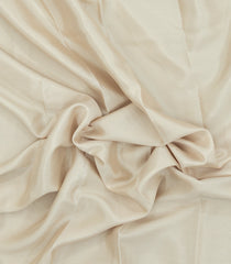 Cream Woven Mysore Silk Saree With Contrast Border-MS3428