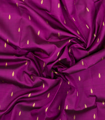 Magenta Handloom Silk Saree With Darbar Krishna Pallu-KA16413