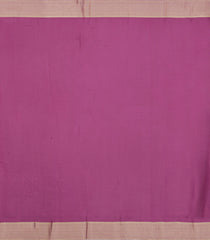 Lilac Woven Mysore Silk Saree With Chevron Stripes-MS3515