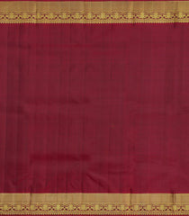Dark Green Handloom Silk Saree With Gandaberunda Corner Buttas-KA15775