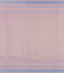 Yellow Handloom Kanchipuram Silk Saree With Silk Stripes-KA15143