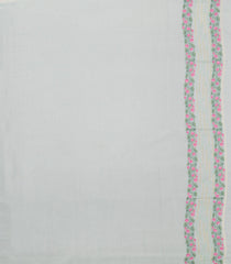 Mint Green Printed Blended Exclusive Chanderi Saree With Jhalar-BL5824