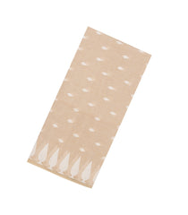 Taupe Handwoven Bengal Cotton Saree With Diamond Buttas-BG1527