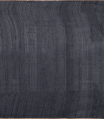 Black Printed Tussar Silk Saree With Abstract Motifs-TU3835