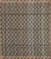Burgundy Handloom Dupion Silk Saree With Printed Pallu-DS0593