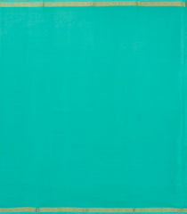 Aquamarine Woven Mysore Silk Saree With Pure Zari Border -MS3275