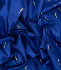 Blue Handloom Kanchipuram Silk Saree With Muniya Buttas-KA13382
