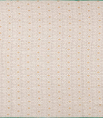 Cream Handloom Chanderi Cotton Saree With Printed Floral Motifs-CC1788