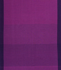 Magenta Woven Bengal Cotton Saree With Contrast Pallu-BG1763