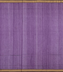 Dark Purple Handloom Maheswari Silk Cotton Saree With Floral Buttas-SC4957
