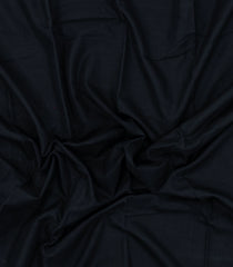 Black Woven Chirala Cotton Saree With Chevron Border-CR1444