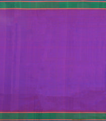 Blue Handloom Kanchipuram Silk Saree With Silk Thread Work Border-KA15678
