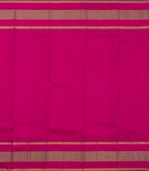 Mustard Handloom Korvai Kanchipuram Silk Saree With Checks-KA14551